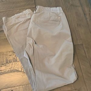 Grey colored under armour pants 34x32